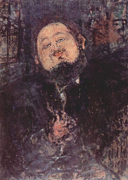 Amedeo Modigliani Portrat des Diego Rivera France oil painting art